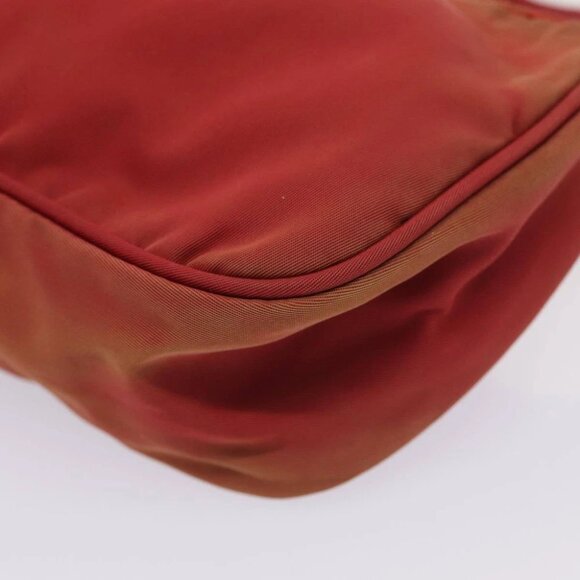 PRADA Accessory Pouch Nylon Red Auth 83667 - Picture 10 of 15